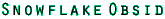 Snowflake Obsid