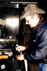 Bob sawing
